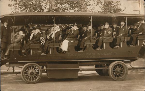 Touring Washington Sightseeing Bus District of Columbia