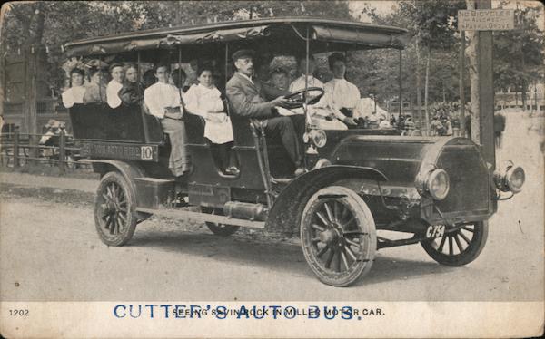 Cutter's Auto Bus Sightseeing Tour Bridgeport Connecticut