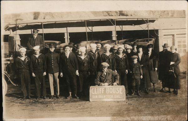 Cliff House Sightseeing Tour Bus Group #34 San Francisco California