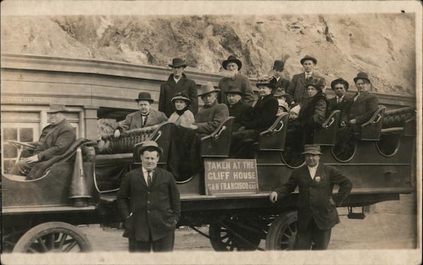 Cliff House Sightseeing Tour Bus Group #167 San Francisco California