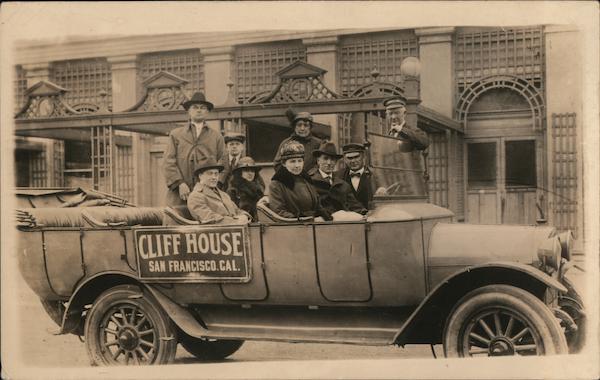 Cliff House Sightseeing Tour Bus Group #189 San Francisco California