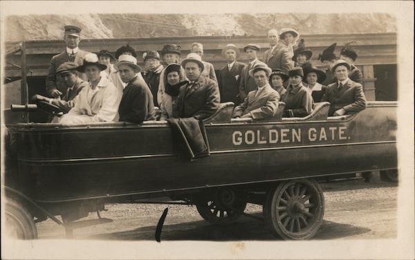 Cliff House Sightseeing Tour Bus Group #192 San Francisco California