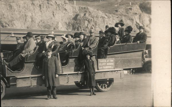 Cliff House Sightseeing Tour Bus Group #222 San Francisco California