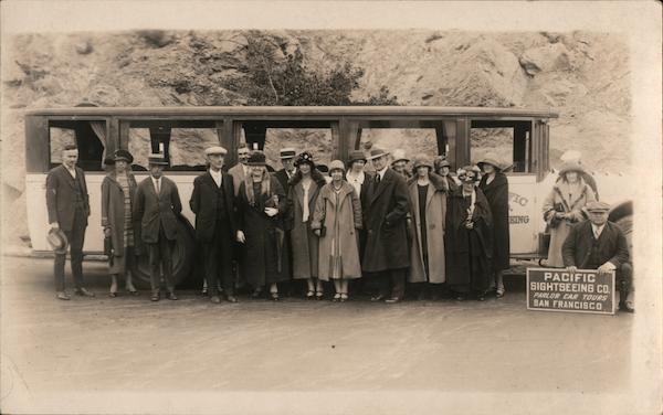 Cliff House Sightseeing Tour Bus Group #228 San Francisco California