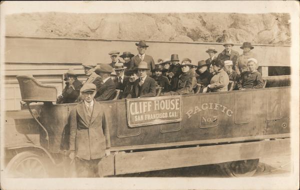 Cliff House Sightseeing Tour Bus Group #230 San Francisco California