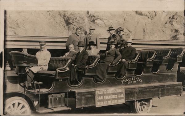 Cliff House Sightseeing Tour Bus Group #240 San Francisco California