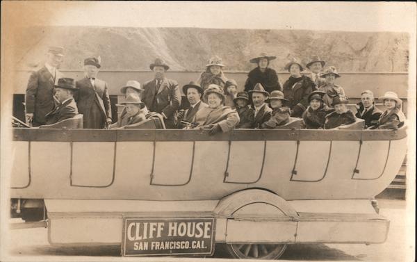 Cliff House Sightseeing Tour Bus Group #13 San Francisco California