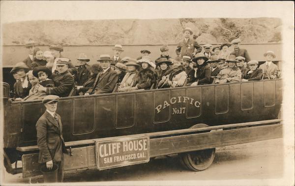 Cliff House Sightseeing Tour Bus Group #23 San Francisco California