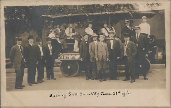 Sightseeing Tour Bus Group #64 Salt Lake City Utah