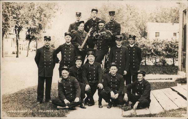 Group Photo of Bellevue Fire Department Iowa