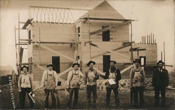 House Builders, R. Seefeldt's Crew Carpenters Occupational
