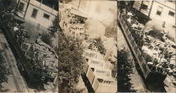 Lot of 3: Groups of People on Manitou Incline Tram Manitou Springs, CO Postcard Postcard Postcard