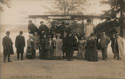 Seeing Seattle on the Auto Cars Postcard