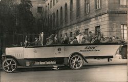 Sightseeing Tour Bus Postcard