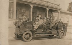 Tour Group, "Seal Rock" "Tamale & Oysters" San Francisco? Postcard