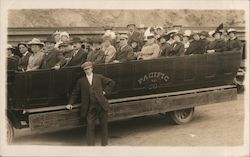 Cliff House Sightseeing Tour Bus Group #27 Postcard