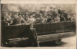 Cliff House Sightseeing Tour Bus Group #39 Postcard