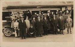 Cliff House Sightseeing Tour Bus Group #40 Postcard