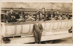 Cliff House Sightseeing Tour Bus Group #42 Postcard