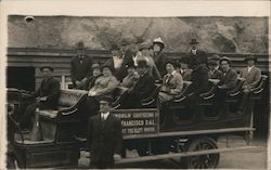 Cliff House Sightseeing Tour Bus Group #47 Postcard