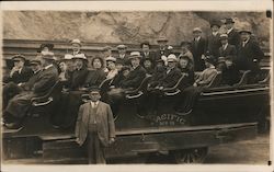 Cliff House Sightseeing Tour Bus Group #48 Postcard