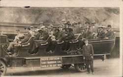 Cliff House Sightseeing Tour Bus Group #49 Postcard