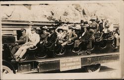 Cliff House Sightseeing Tour Bus Group #65 Postcard