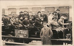 Cliff House Sightseeing Tour Bus Group #71 Postcard
