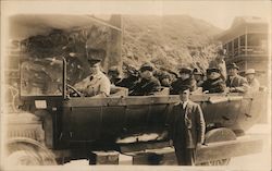 Cliff House Sightseeing Tour Bus Group #82 Postcard