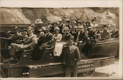 Cliff House Sightseeing Tour Bus Group #96 Postcard