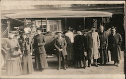 Cliff House Sightseeing Tour Bus Group #144 Postcard