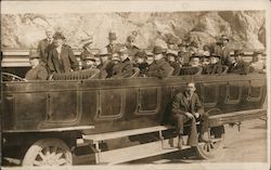 Cliff House Sightseeing Tour Bus Group #149 Postcard