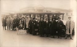 Cliff House Sightseeing Tour Bus Group #153 Postcard