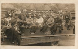 Cliff House Sightseeing Tour Bus Group #165 Postcard