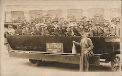 Cliff House Sightseeing Tour Bus Group #200 Postcard