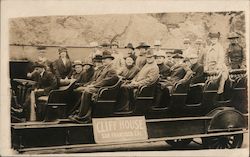 Cliff House Sightseeing Tour Bus Group #206 Postcard