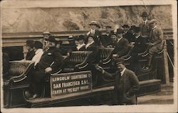 Cliff House Sightseeing Tour Bus Group #207 Postcard