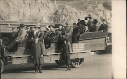 Cliff House Sightseeing Tour Bus Group #222 Postcard