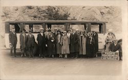 Cliff House Sightseeing Tour Bus Group #228 Postcard