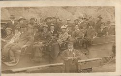 Cliff House Sightseeing Tour Bus Group #235 Postcard