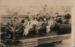 Cliff House Sightseeing Tour Bus Group #1 Postcard