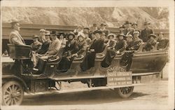 Cliff House Sightseeing Tour Bus Group #11 Postcard