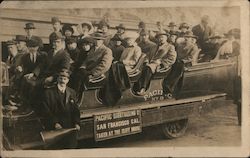 Cliff House Sightseeing Tour Bus Group #16 Postcard