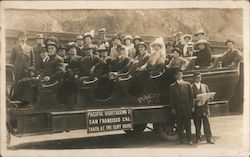 Cliff House Sightseeing Tour Bus Group #18 Postcard