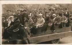 Cliff House Sightseeing Tour Bus Group #19 Postcard