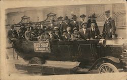 Cliff House Sightseeing Tour Bus Group #21 Postcard