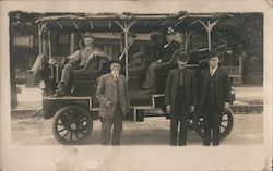 Sightseeing Tour Bus Group #63 Postcard