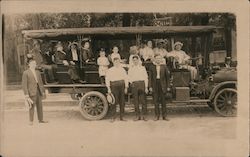 Sightseeing Tour Bus Group #9 Salt Lake City, UT Postcard Postcard Postcard