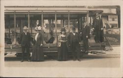 Sightseeing Tour Bus Group #33 Postcard