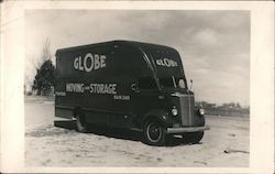 Globe Moving and Storage Truck Postcard